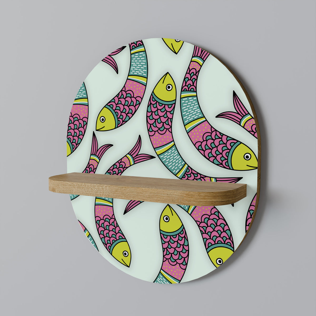 INDIAN FISH Διακοσμητικό Ράφι Art Shelf