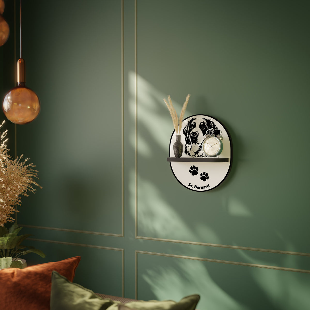 SAINT BERNARD Διακοσμητικό Ράφι Art Shelf