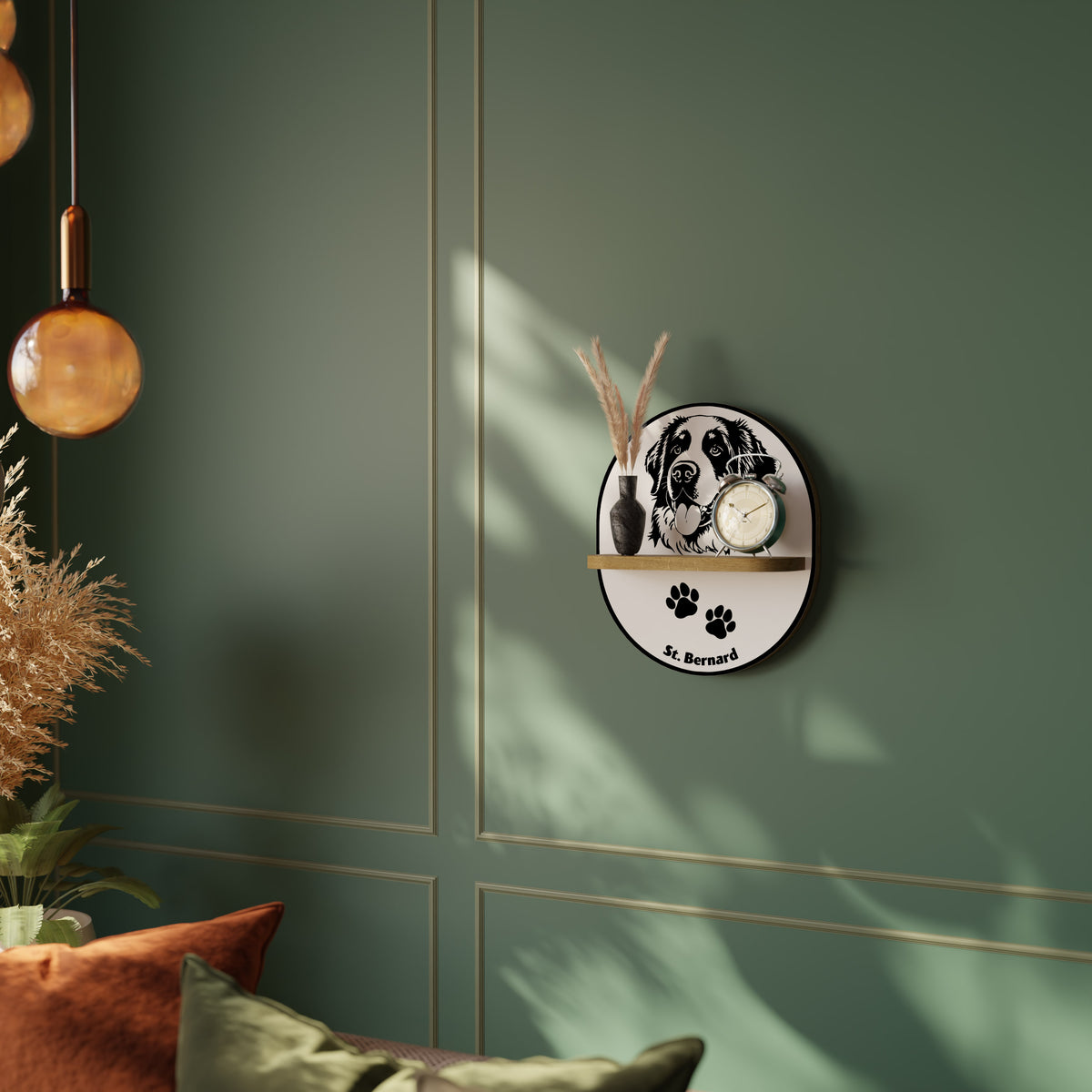 SAINT BERNARD Διακοσμητικό Ράφι Art Shelf