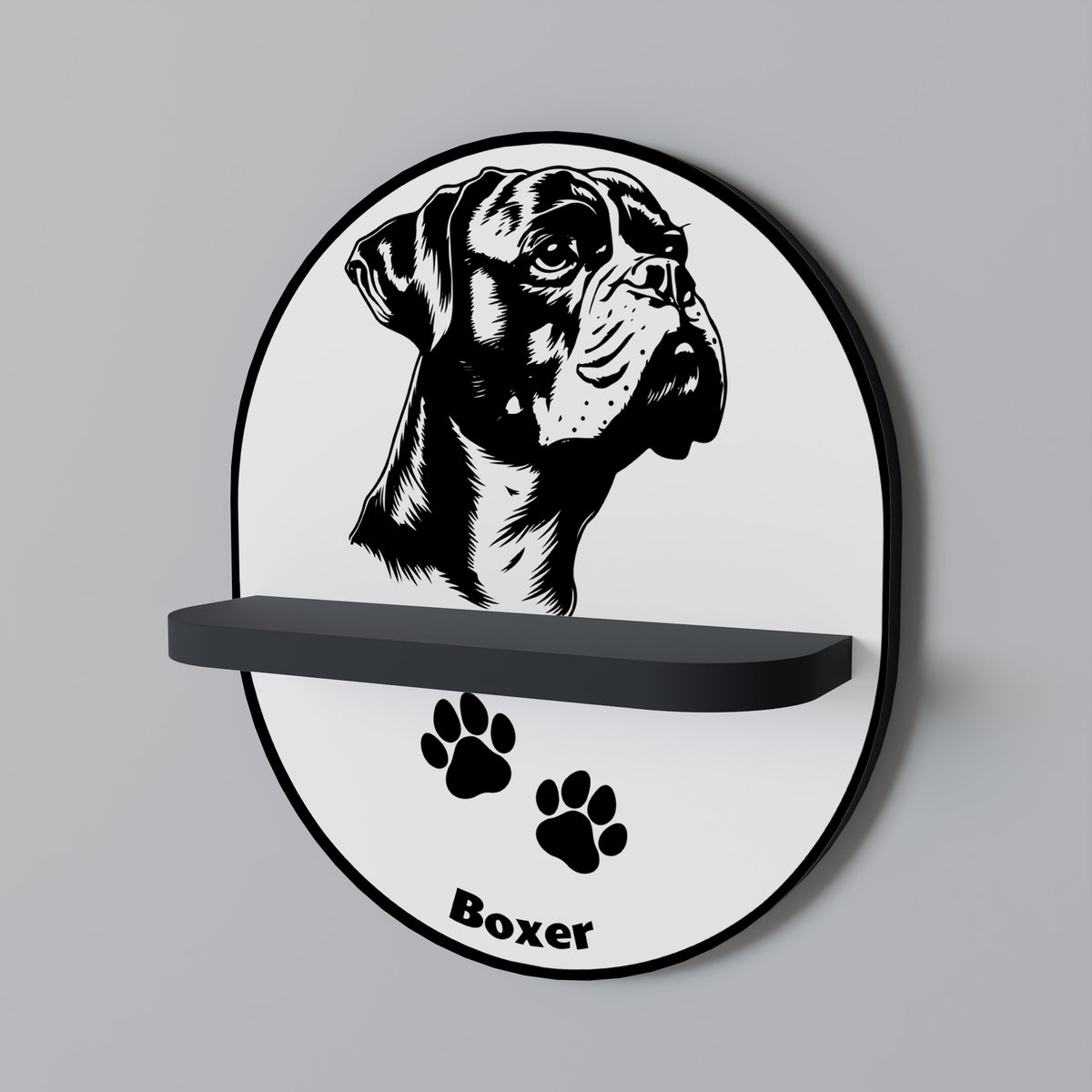 BOXER DOG Διακοσμητικό Ράφι Art Shelf