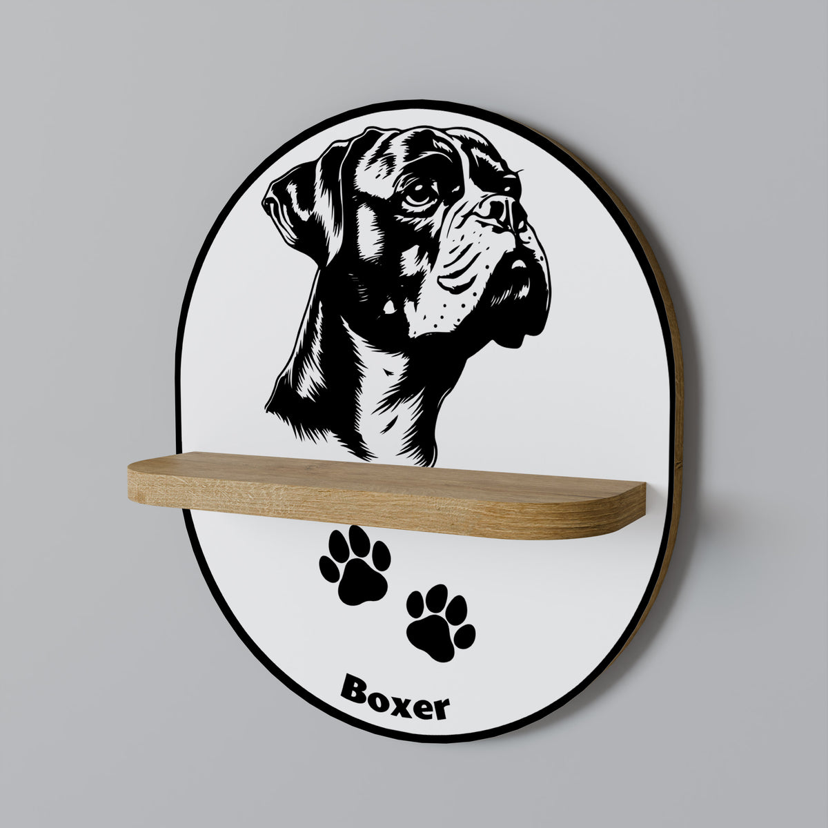 BOXER DOG Διακοσμητικό Ράφι Art Shelf