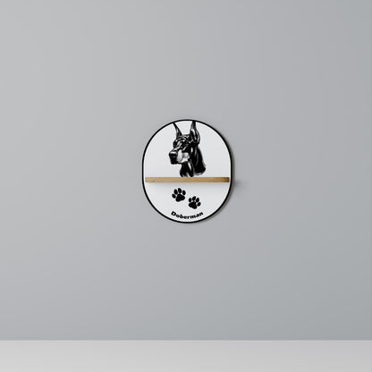 DOBERMAN DOG Διακοσμητικό Ράφι Art Shelf