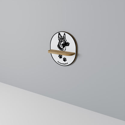 GERMAN SHEPARD Διακοσμητικό Ράφι Art Shelf