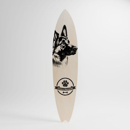 GERMAN SHEPARD Διακοσμητική σανίδα Surf