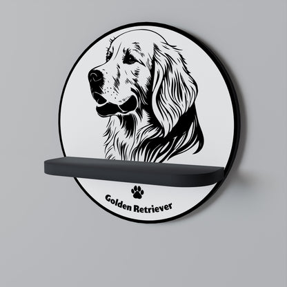 GOLDEN RETRIEVER Διακοσμητικό Ράφι Art Shelf