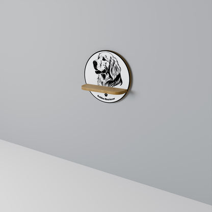 GOLDEN RETRIEVER Διακοσμητικό Ράφι Art Shelf