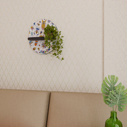 COLORFUL INSECTS Διακοσμητικό Ράφι Art Shelf